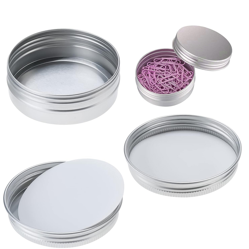 1/5/10 pces 5-250ml latas de a - Tin Container Lid avaliação e preço